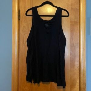 Express Cold Shoulder Sweater